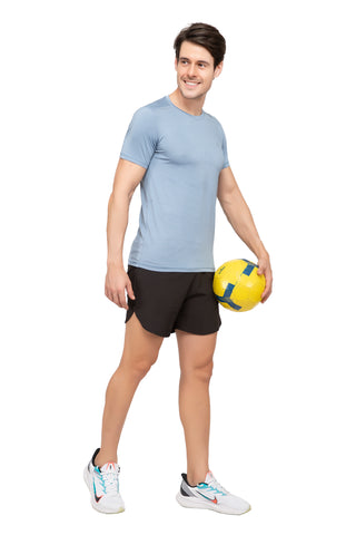 Men's Solid Activewear T-Shirt