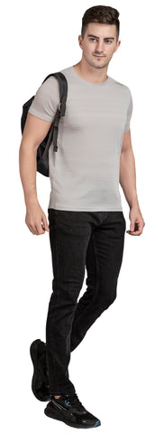 Men's Round Neck Printed T-Shirt