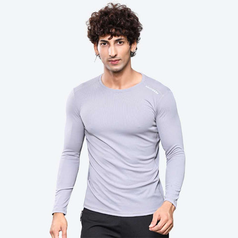 Men's Round Neck Solid T-Shirt