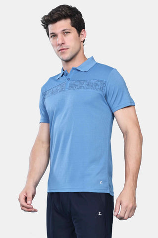 Mens Activewear Collared T shirt