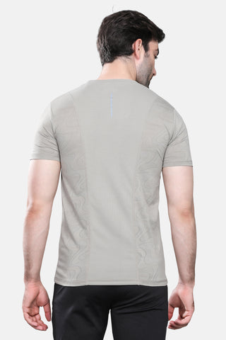 Mens Activewear Honeycomb Fabric Tshirt