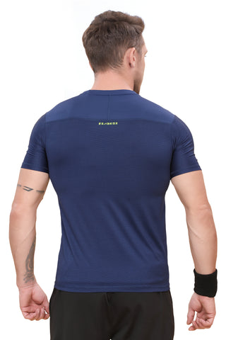 Men's Round Neck Printed T-shirt