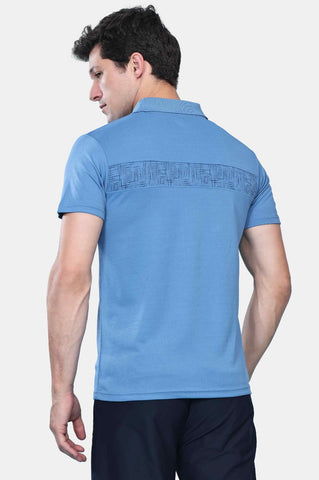 Mens Activewear Collared T shirt