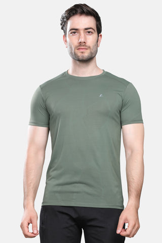 Mens Activewear Honeycomb Fabric Tshirt