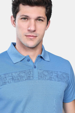 Mens Activewear Collared T shirt