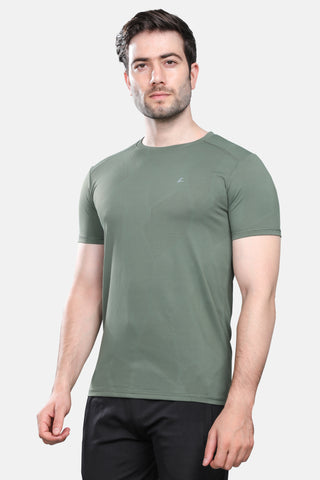 Mens Activewear Honeycomb Fabric Tshirt
