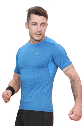 Men's Round Neck Printed T-shirt