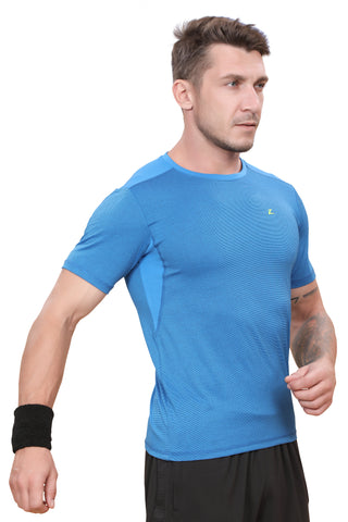 Men's Round Neck Printed T-shirt