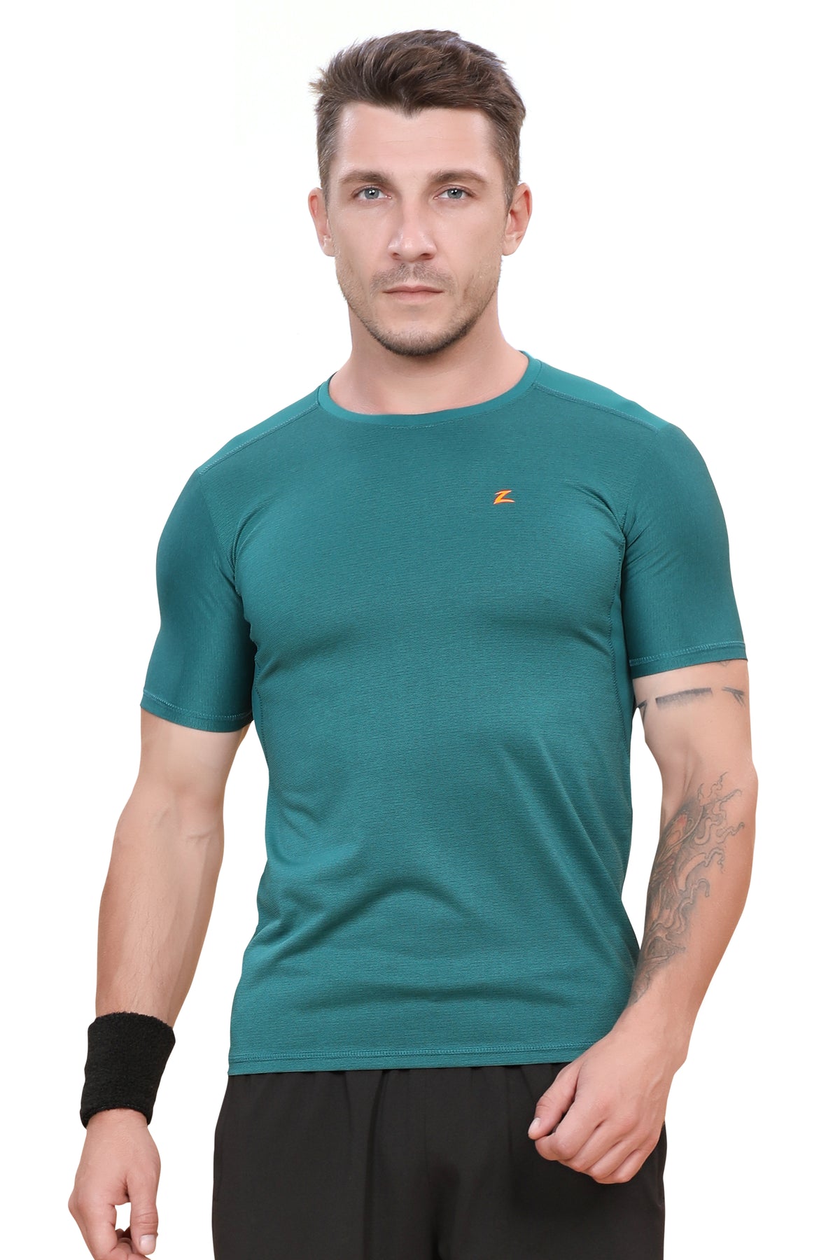 Men's Round Neck Printed T-shirt