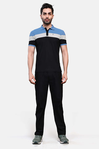 Mens Activewear Collared T shirt