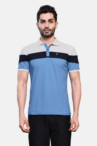 Mens Activewear Collared T shirt