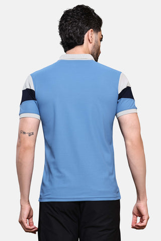 Mens Activewear Collared T shirt