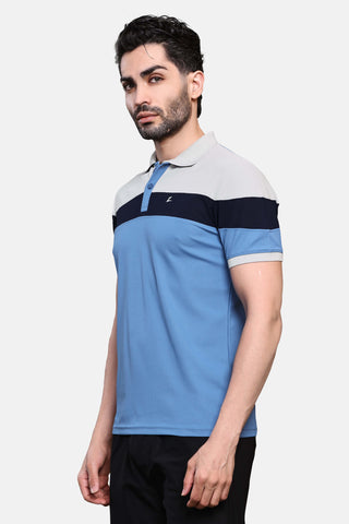 Mens Activewear Collared T shirt