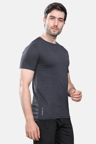 Mens Activewear Honeycomb Fabric Tshirt