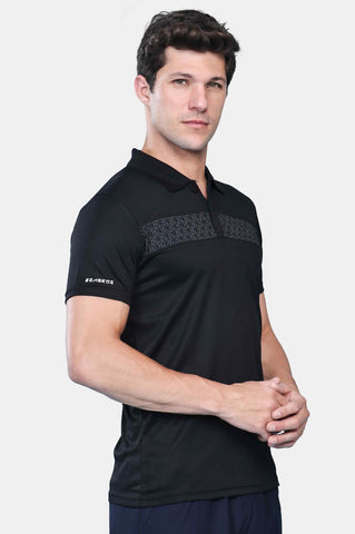 Mens Activewear Collared T shirt