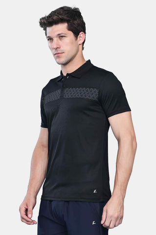 Mens Activewear Collared T shirt