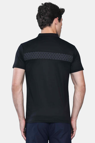 Mens Activewear Collared T shirt