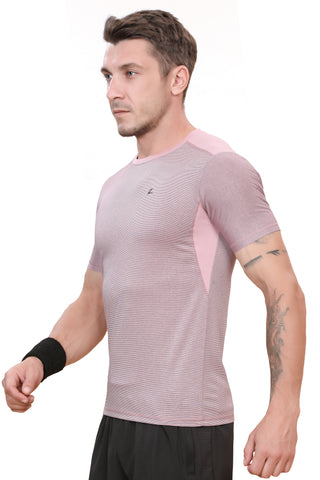 Men's Round Neck Printed T-shirt