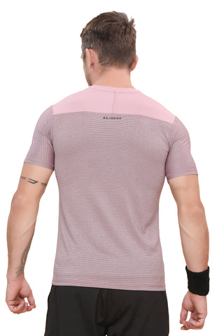 Men's Round Neck Printed T-shirt