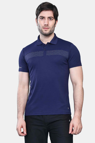 Mens Activewear Collared T shirt
