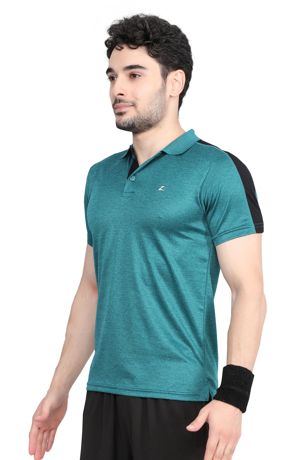 Men's Solid Polo T-Shirt