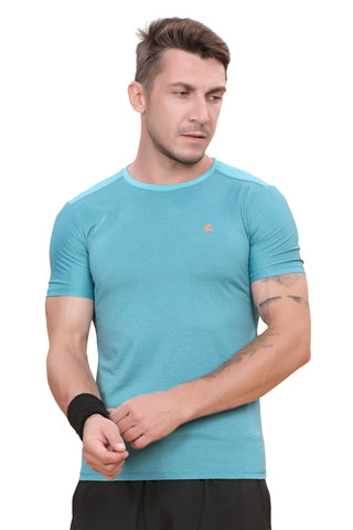 Men's Round Neck Printed T-shirt