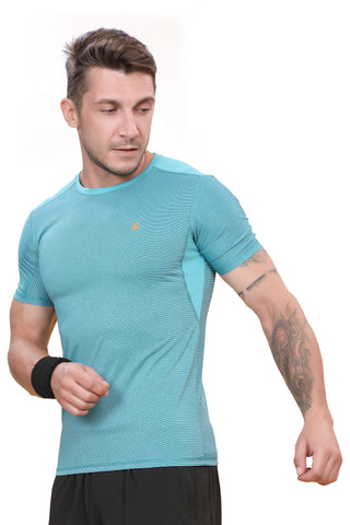 Men's Round Neck Printed T-shirt