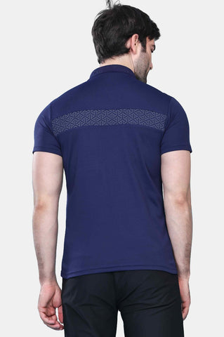 Mens Activewear Collared T shirt