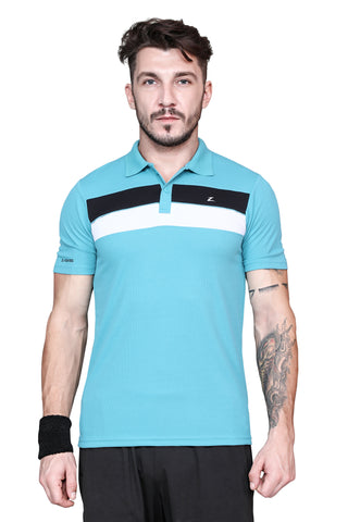 Men's Striped Polo T-Shirt