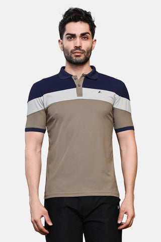 Mens Activewear Collared T shirt