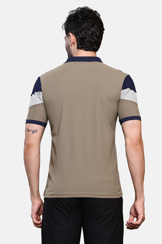Mens Activewear Collared T shirt