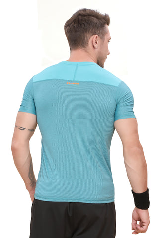 Men's Round Neck Printed T-shirt