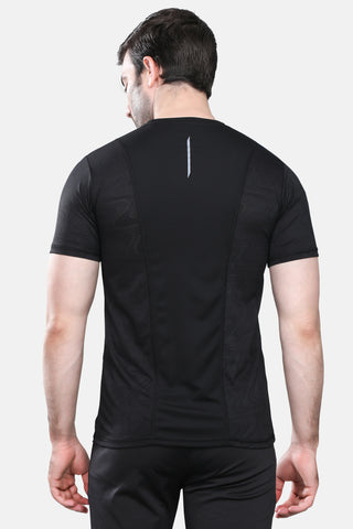 Mens Activewear Honeycomb Fabric Tshirt