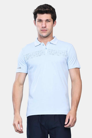 Mens Activewear Collared T shirt