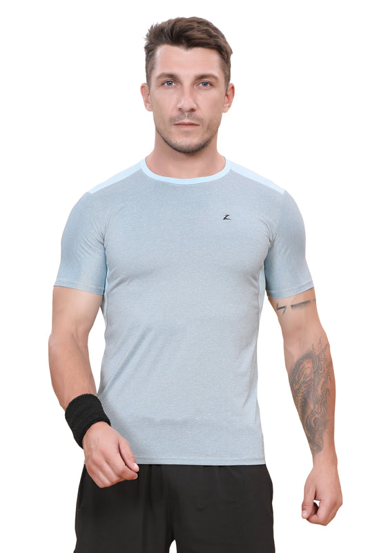 Men's Round Neck Printed T-shirt