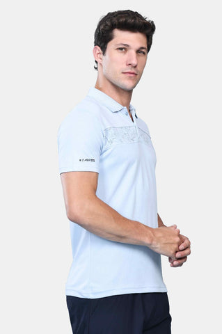 Mens Activewear Collared T shirt