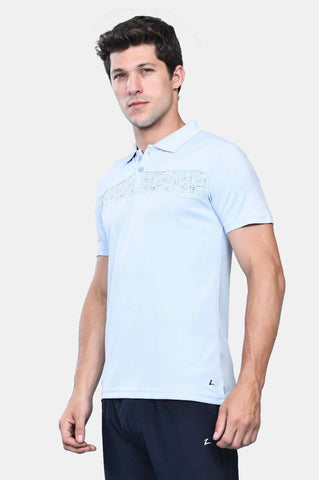 Mens Activewear Collared T shirt