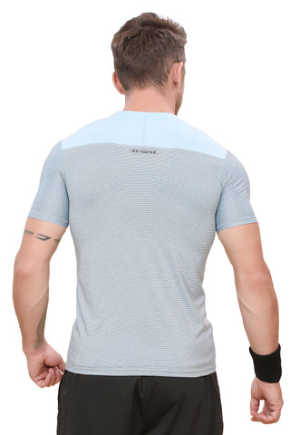 Men's Round Neck Printed T-shirt