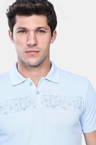 Mens Activewear Collared T shirt