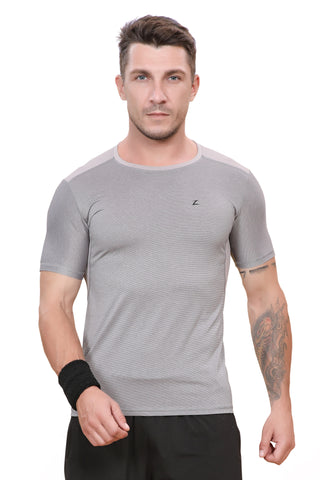 Men's Round Neck Printed T-shirt