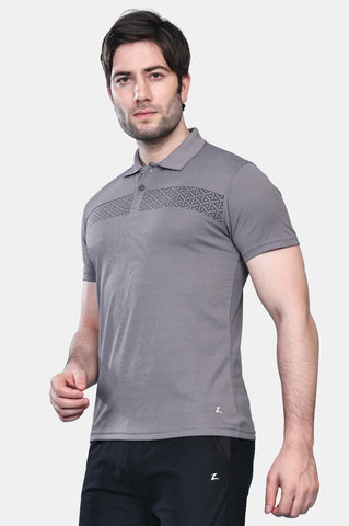 Mens Activewear Collared T shirt
