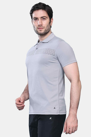 Mens Activewear Collared T shirt
