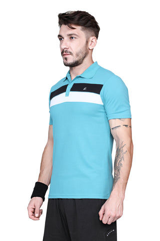 Men's Striped Polo T-Shirt