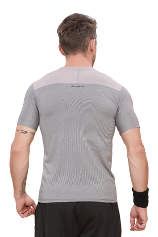 Men's Round Neck Printed T-shirt