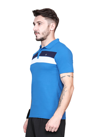 Men's Striped Polo T-Shirt