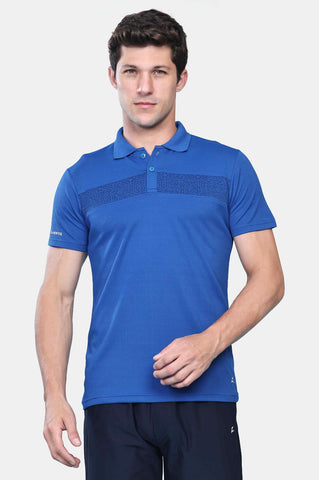 Mens Activewear Collared T shirt