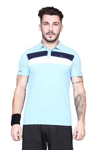 Men's Striped Polo T-Shirt