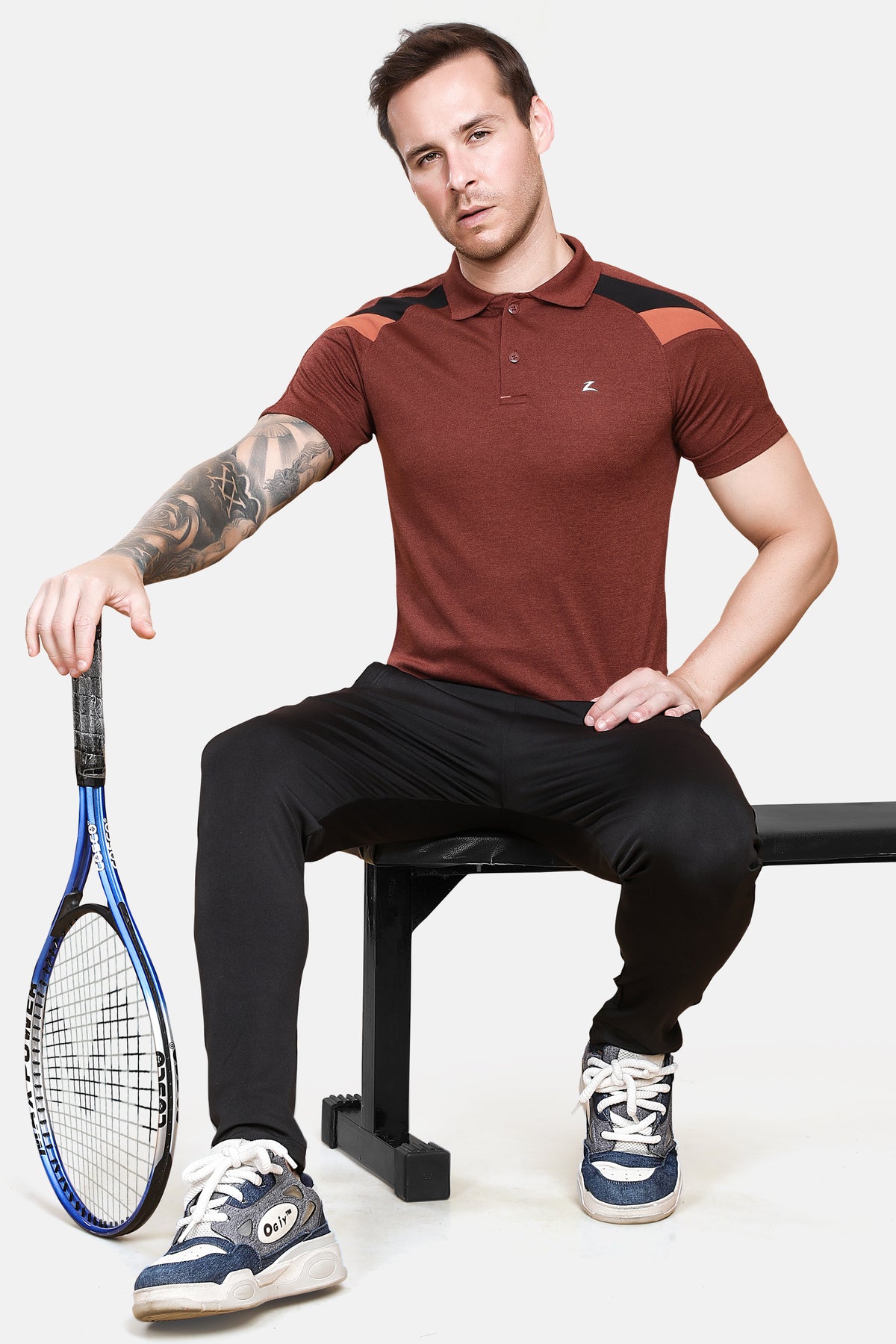 Zagros Activewear Half Sleeve Men's Tshirt