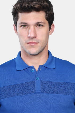 Mens Activewear Collared T shirt