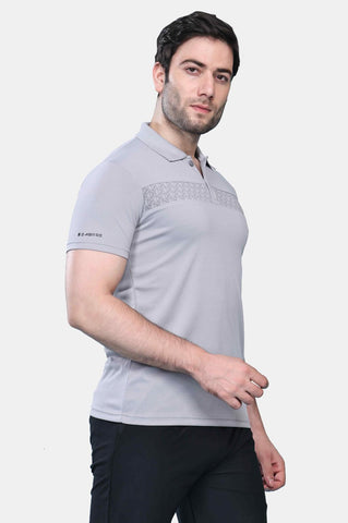 Mens Activewear Collared T shirt